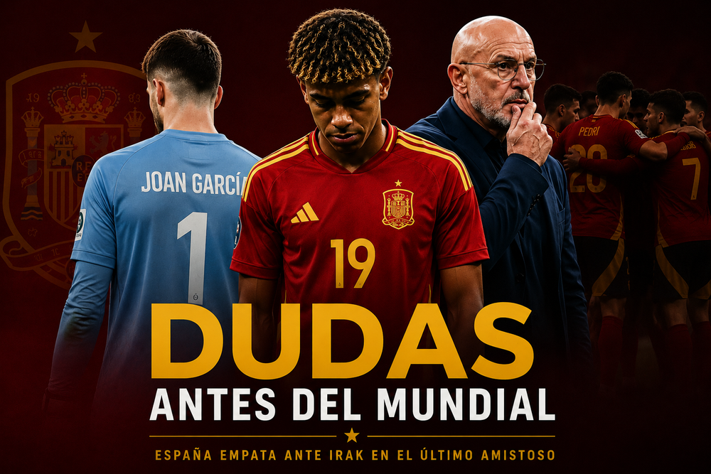 España deja dudas antes del Mundial